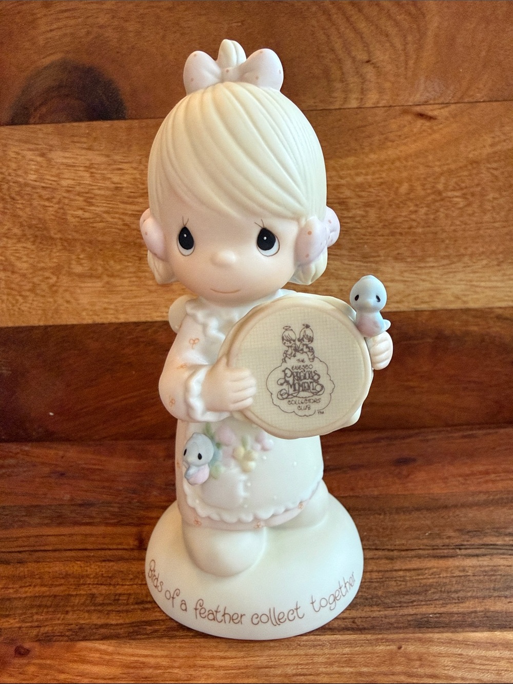 Precious Moments Cream - Birds of a Feather Collect Together - E0006 - PM3